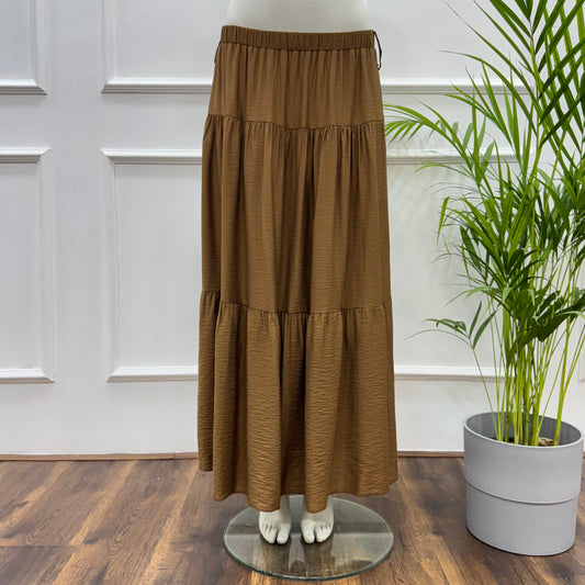 Tiered Maxi Skirt