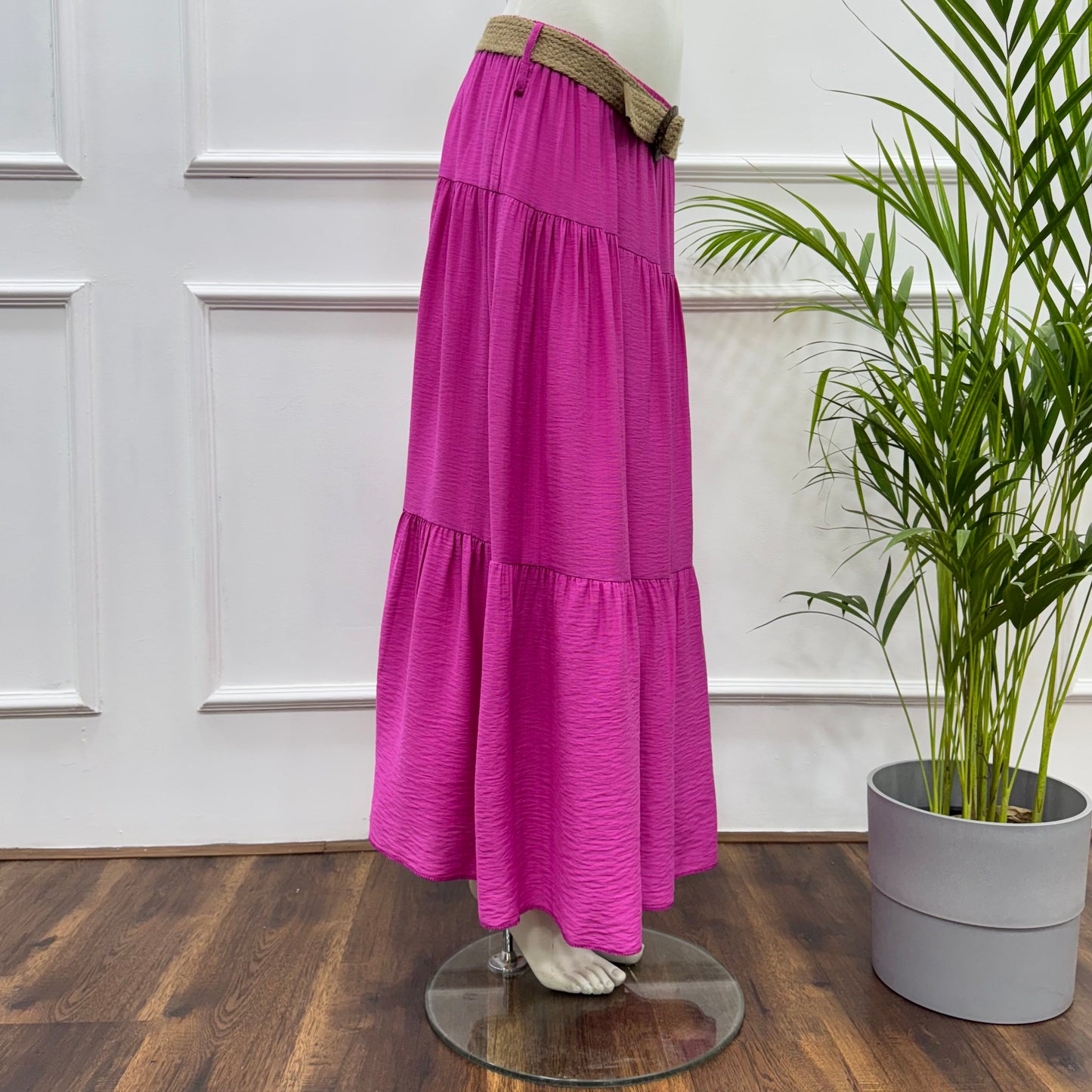 Tiered Maxi Skirt