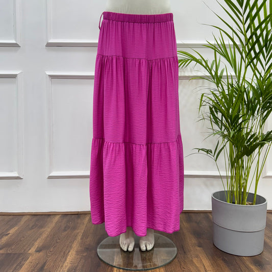 Tiered Maxi Skirt