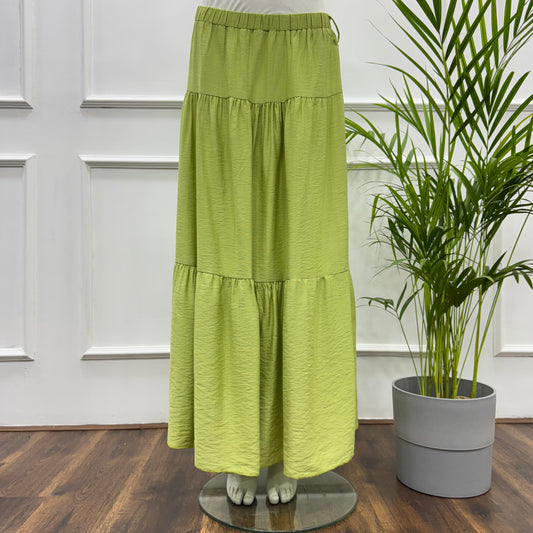 Tiered Maxi Skirt