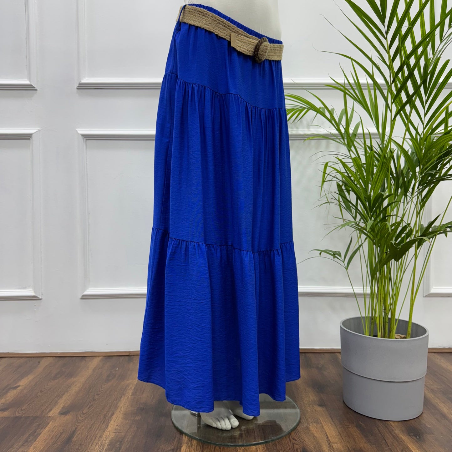 Tiered Maxi Skirt