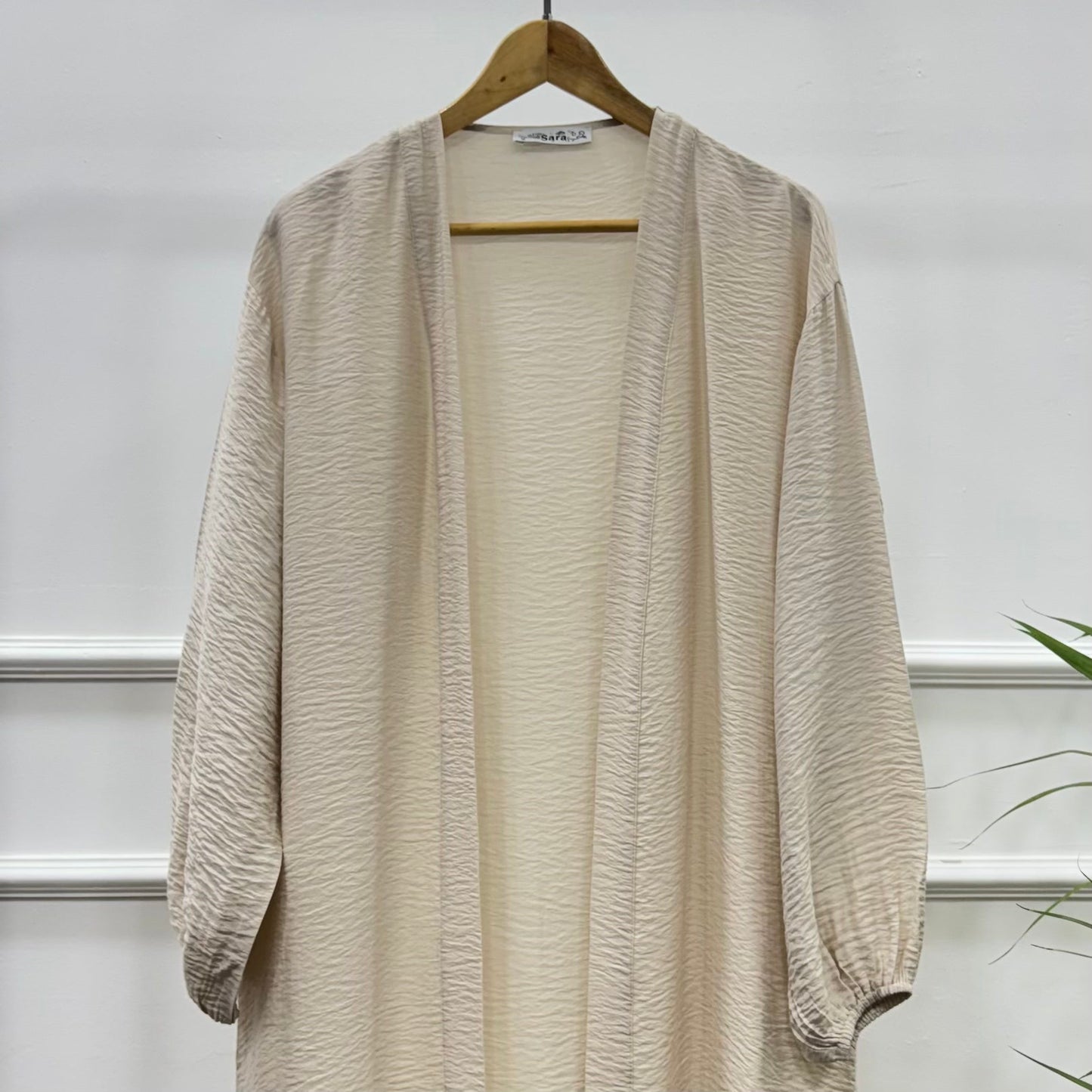 Long Open-front Kimono cardigan